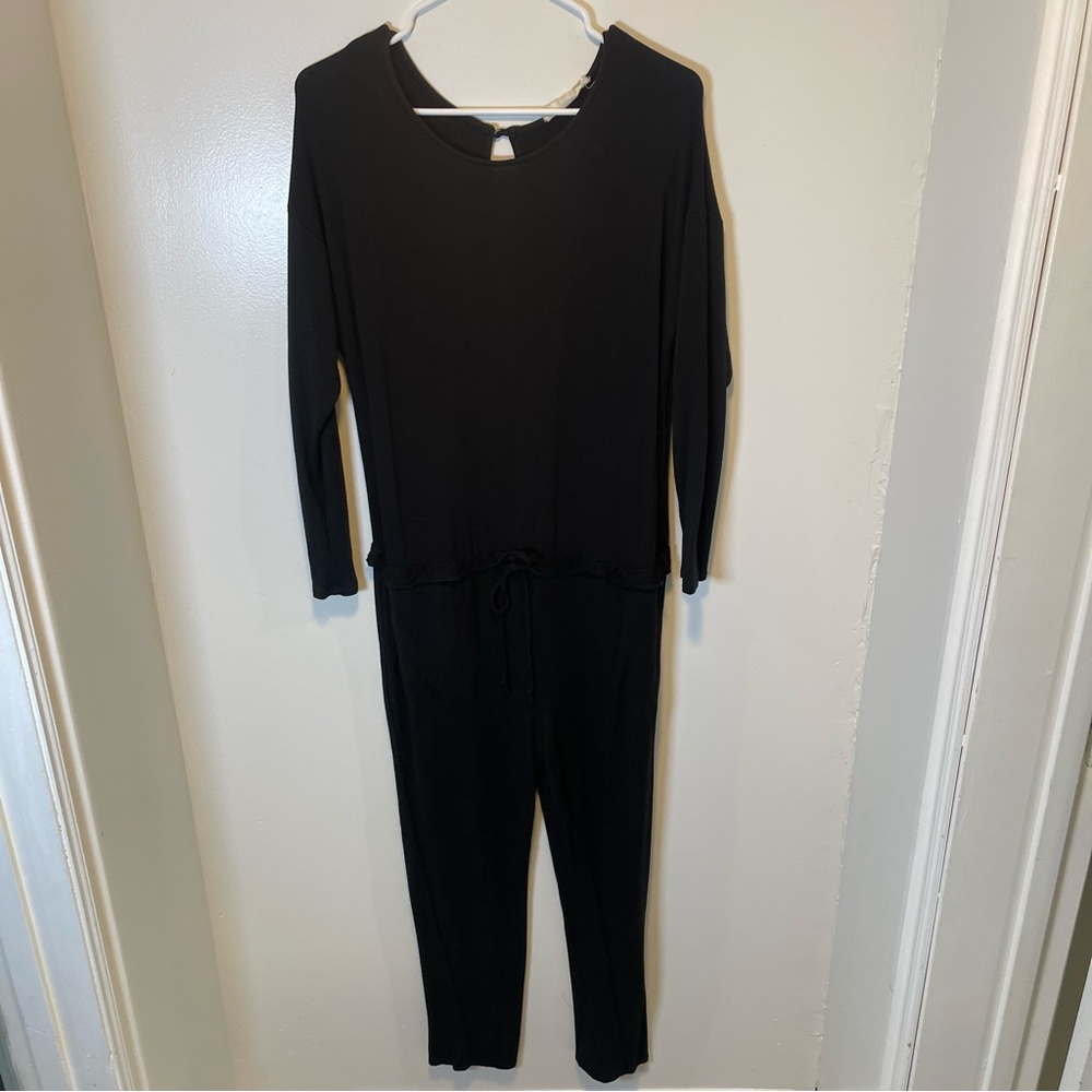 Black Long Sleeve Jumpsuit women’s size medium